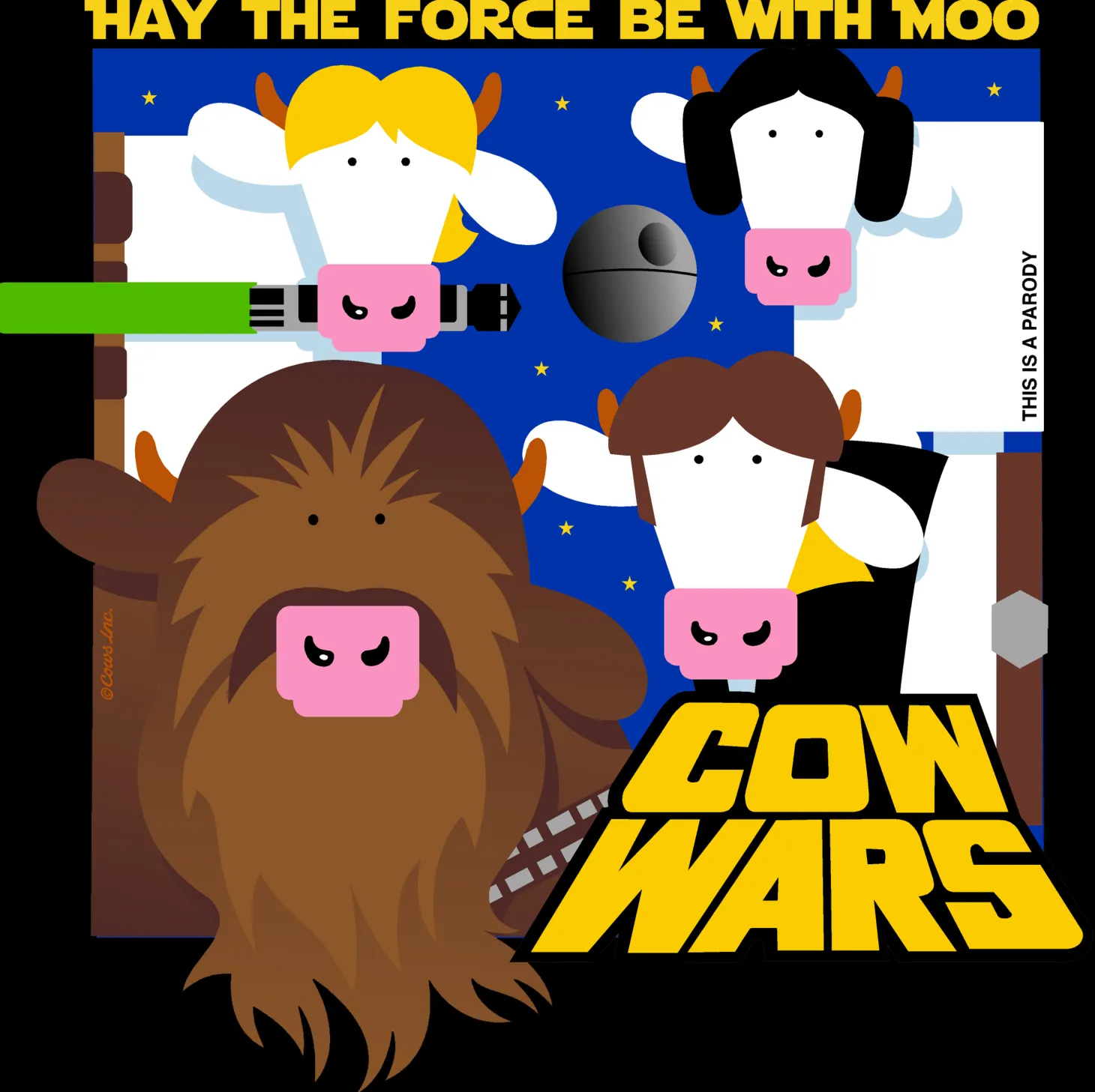 COW Wars: A MOO Hope Classic T