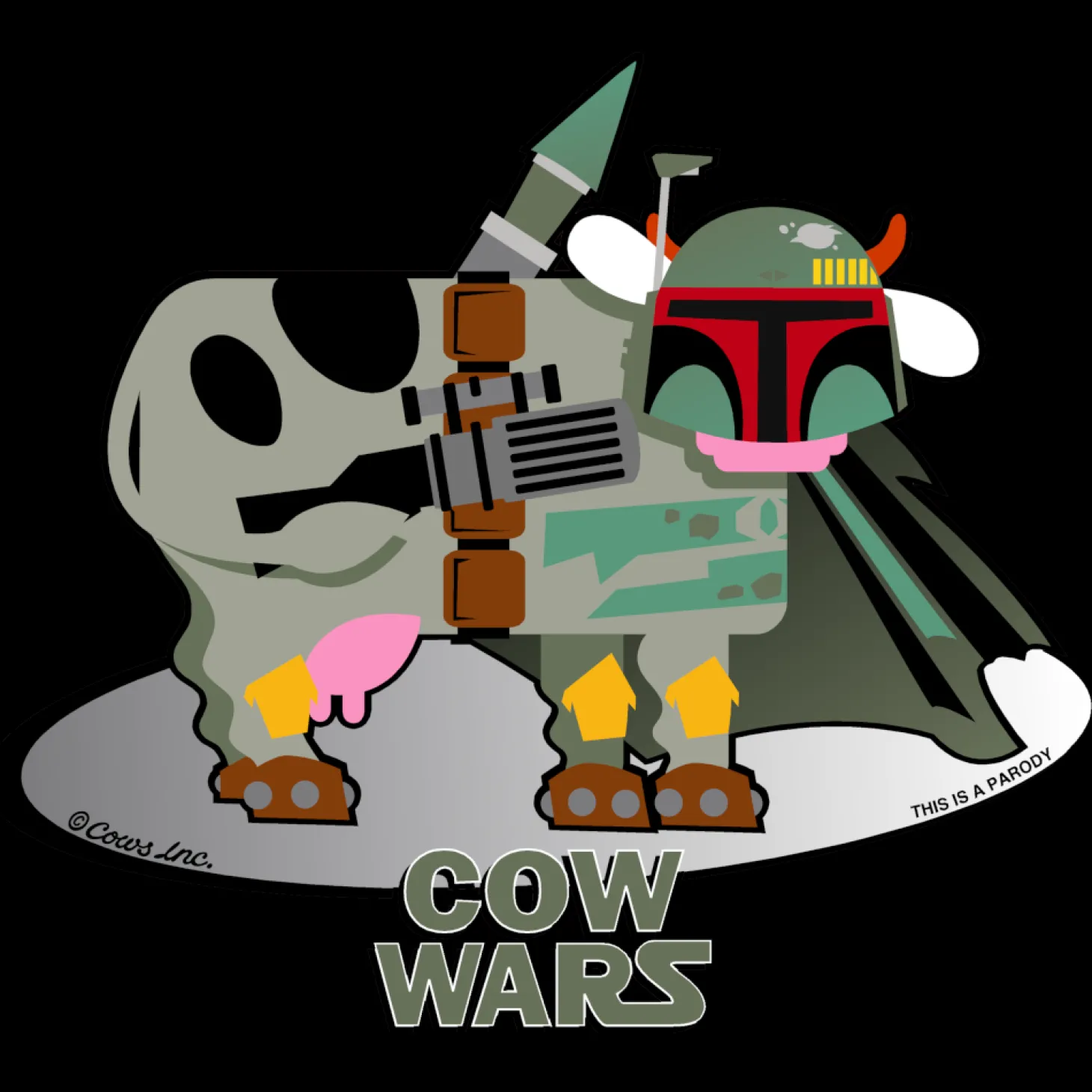 COW Wars Bovine Hunter Classic T