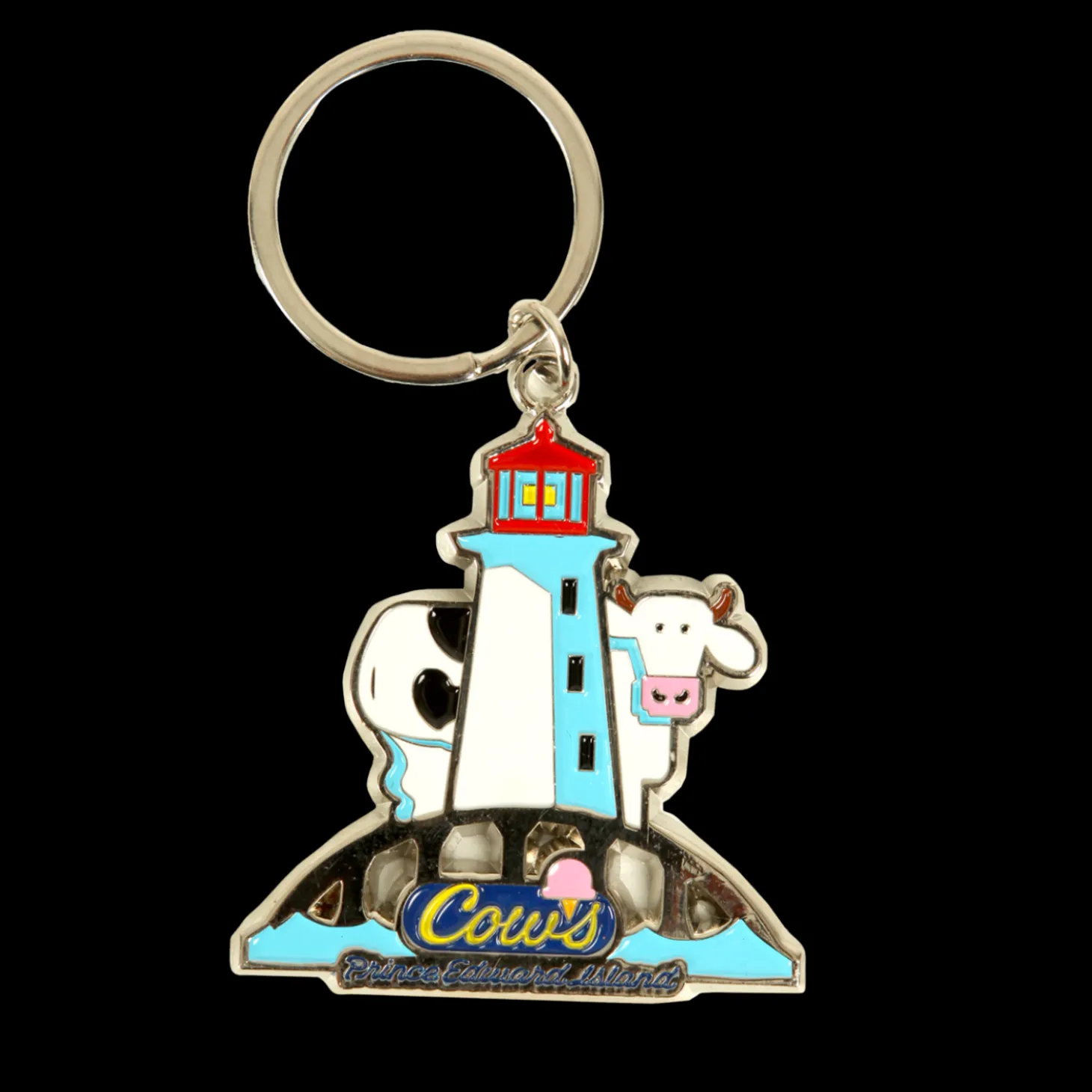 COWS Lighthouse Keychain