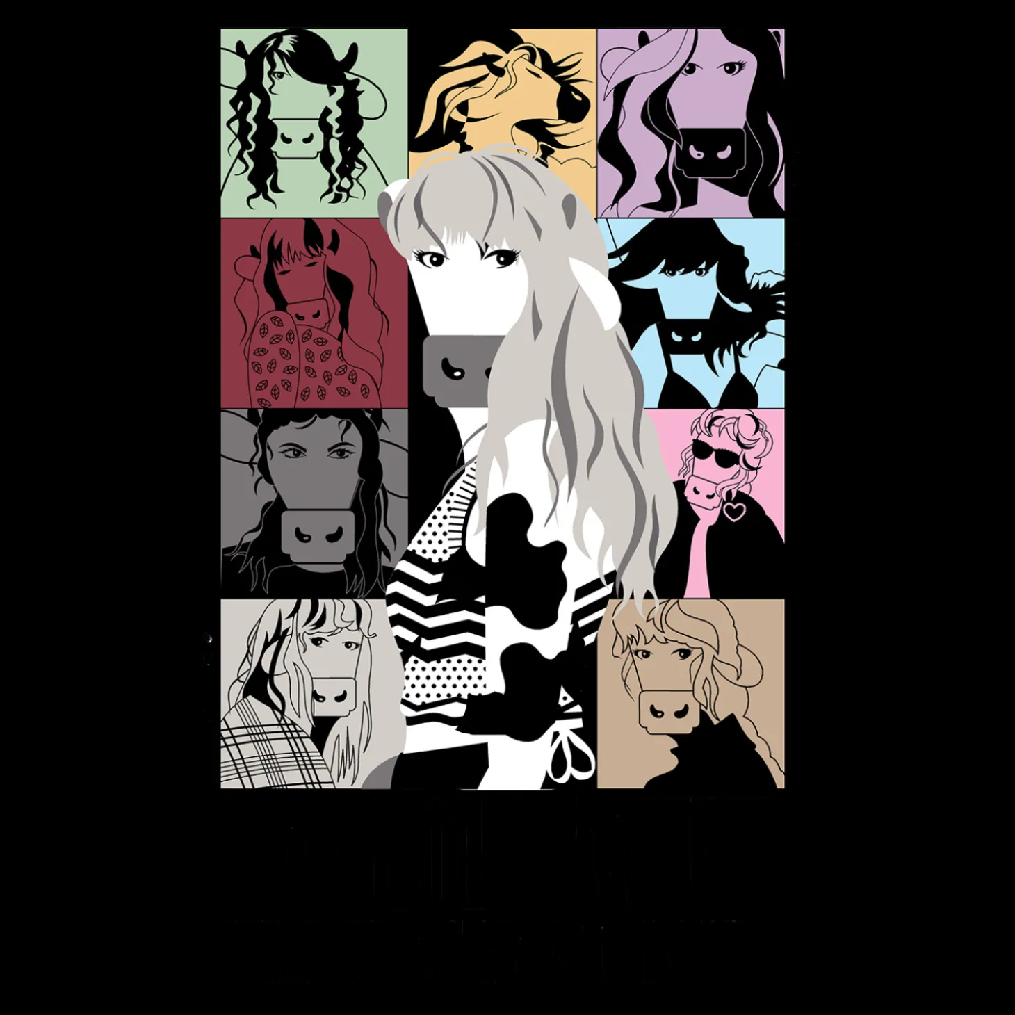 HAYlor Swift: The Eras Farm Tour Adult T