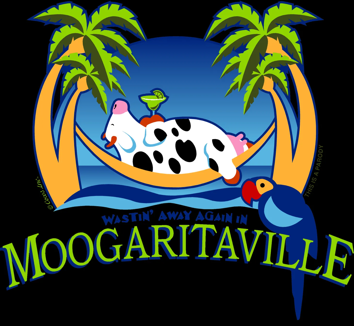 MOOgaritaville COWS Classic Adult T