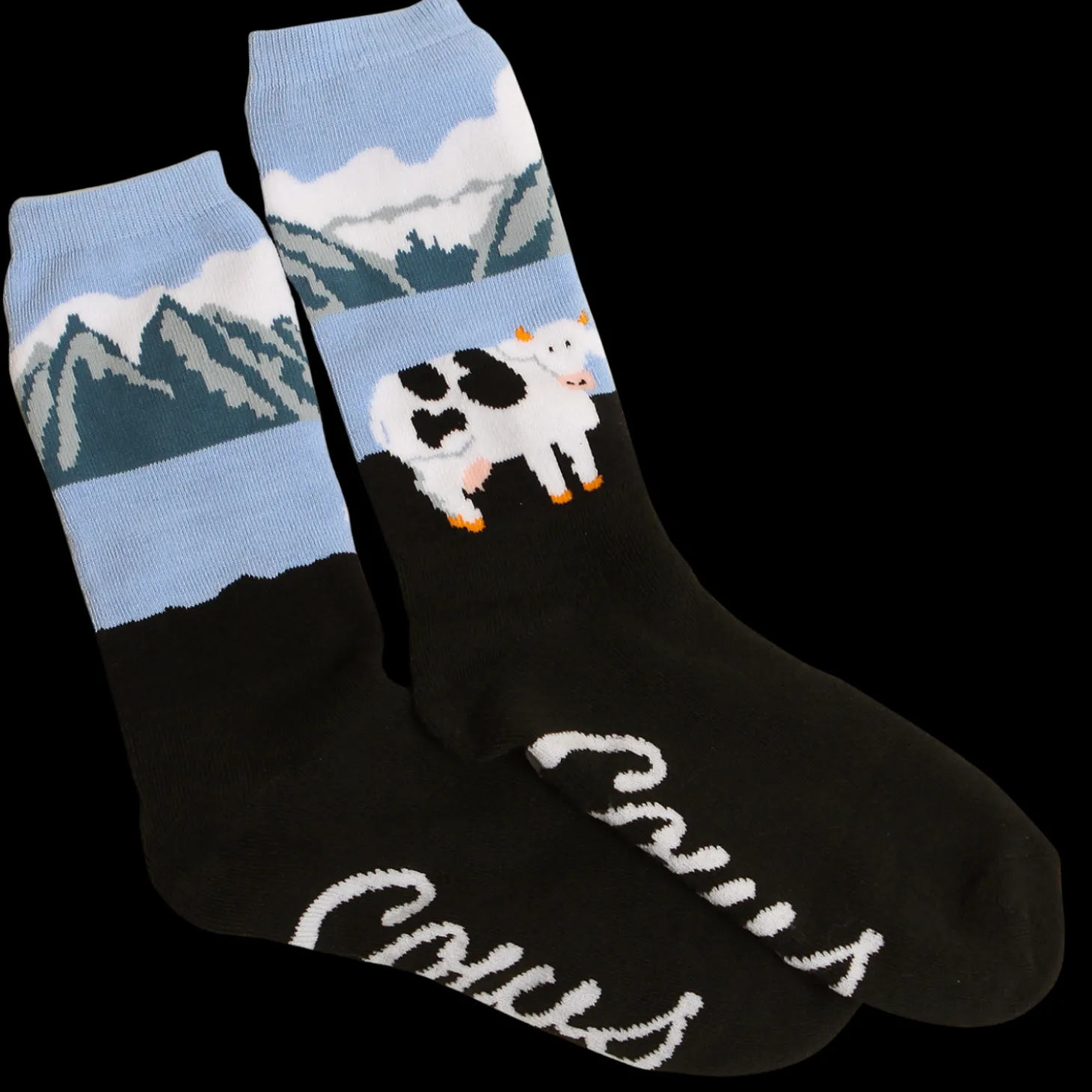 Mountain Adult Socks