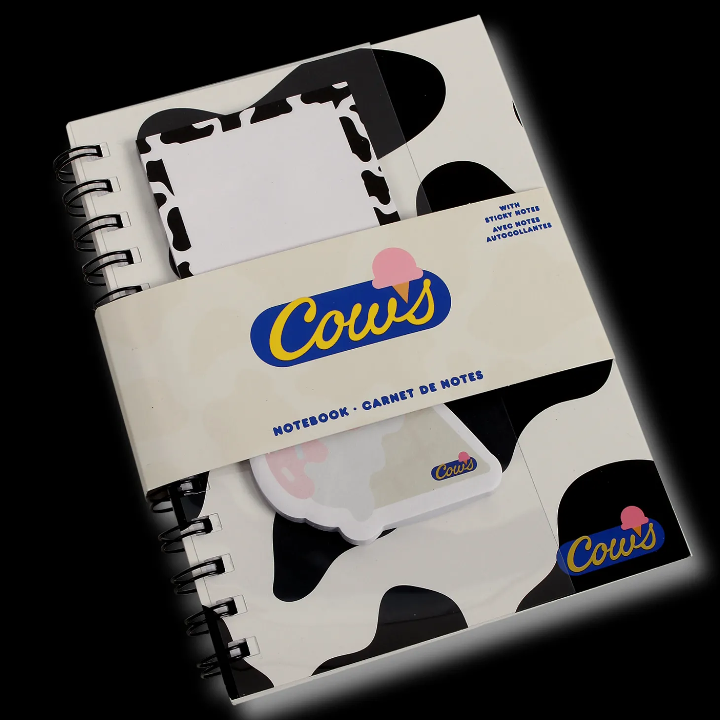 Notebook (with sticky notes)