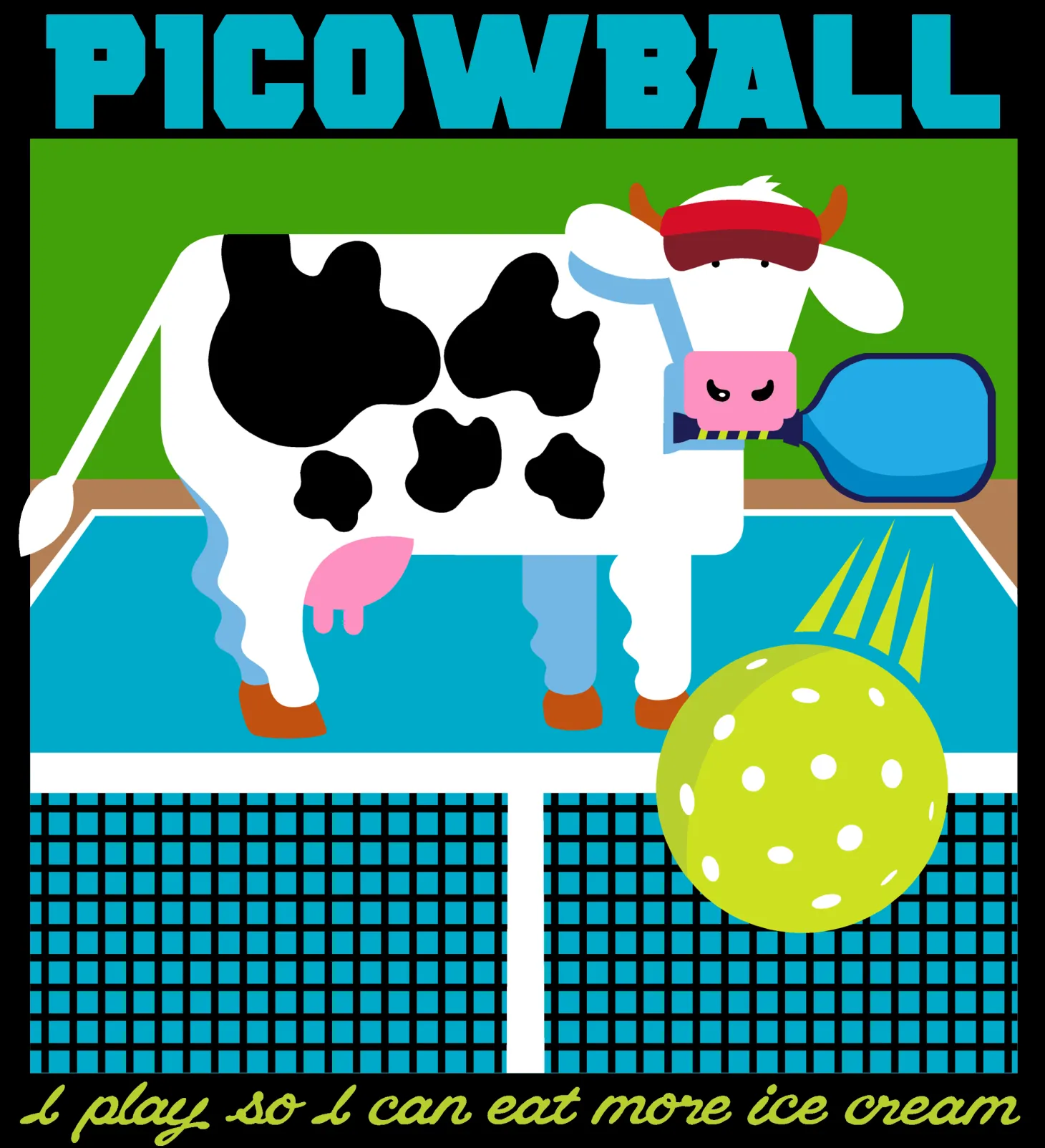 PiCOWball Adult/Youth/Kids T
