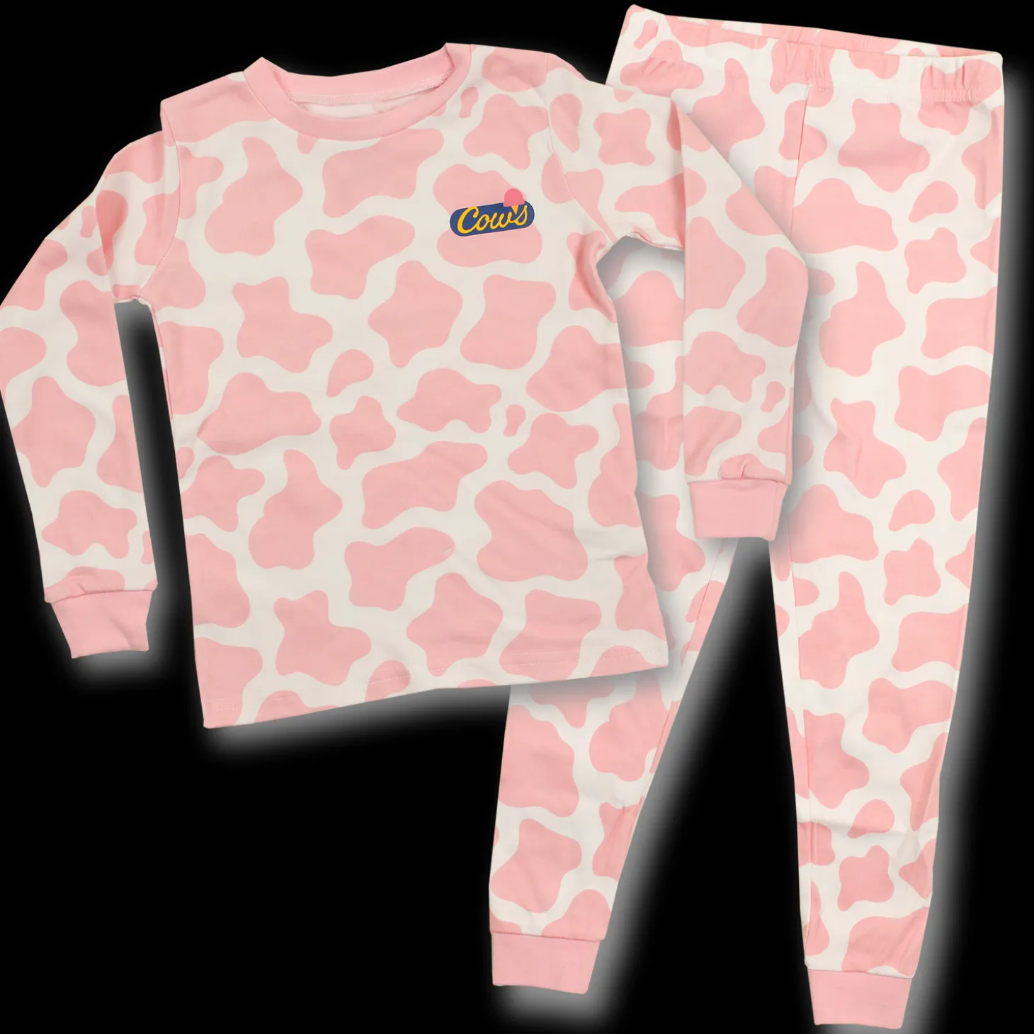 Pink Spotted 2 Piece PJ Set - Kids/Youth