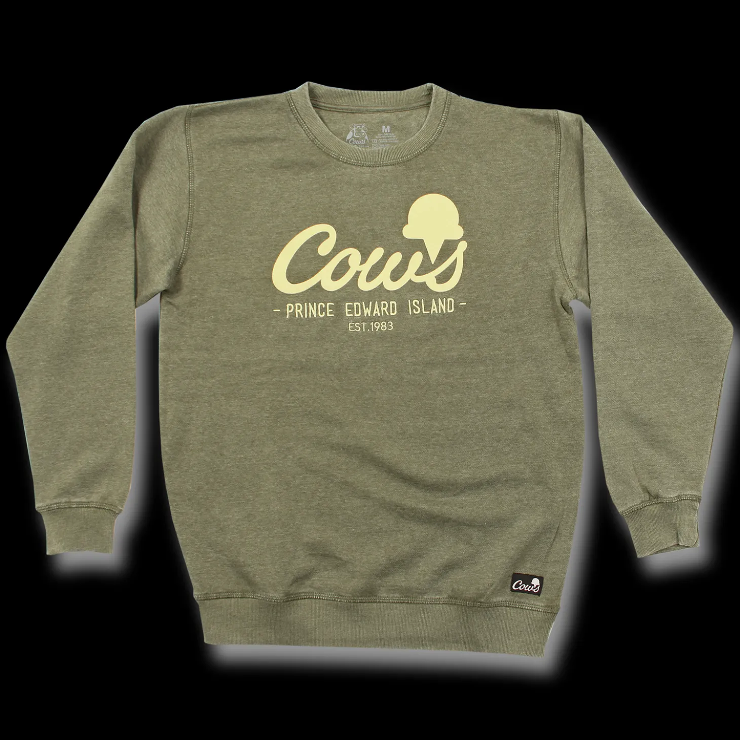 Raised Logo Adult Crewneck