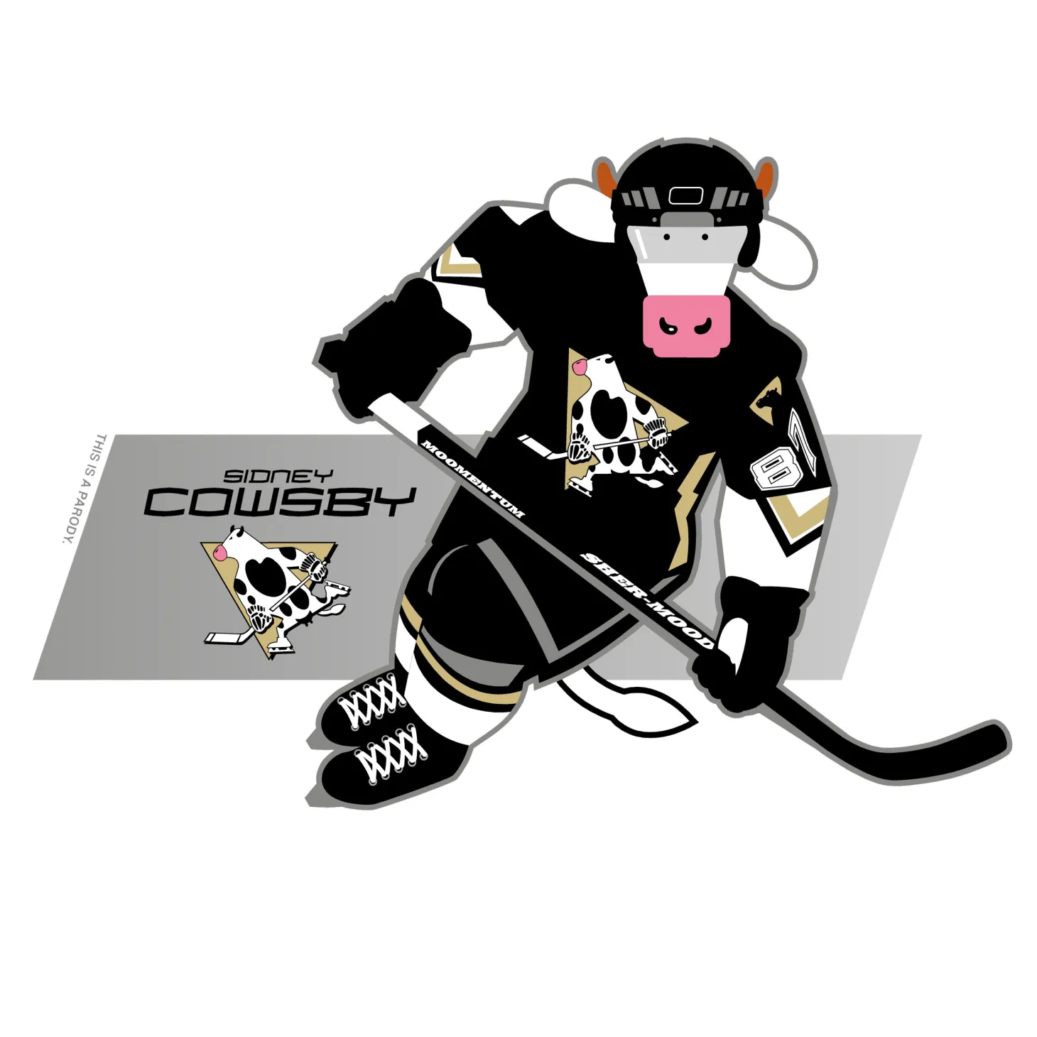 Sidney COWsby Adult/Youth/Kids T