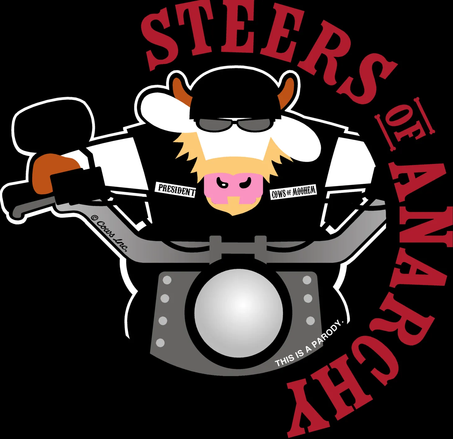 STEERS of Anarchy COWS Classic T