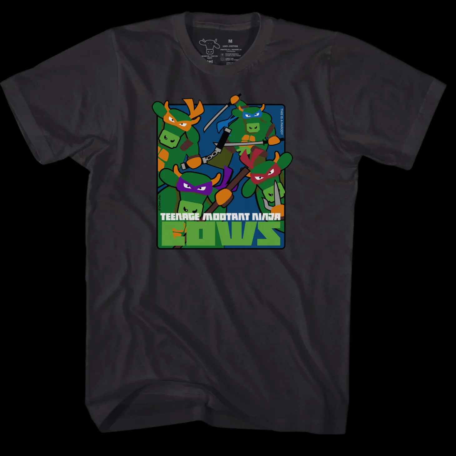 Teenage MOOtant Ninja COWS Adult/Youth/Kids T