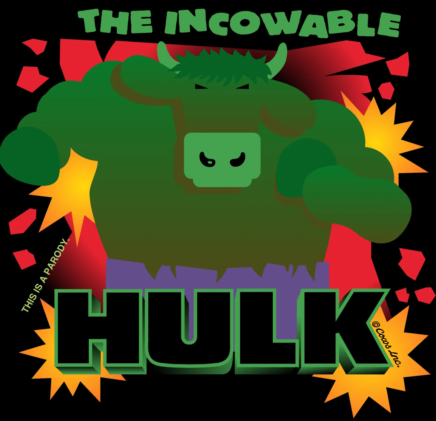 The InCOWable Hulk COWS Classic T